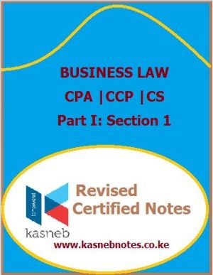 Kasneb Business law notes
