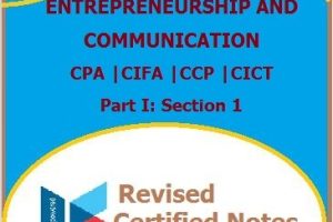 Kasneb Entrepreneurship and communication notes