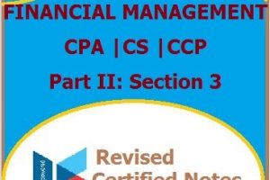 Kasneb Financial Management notes