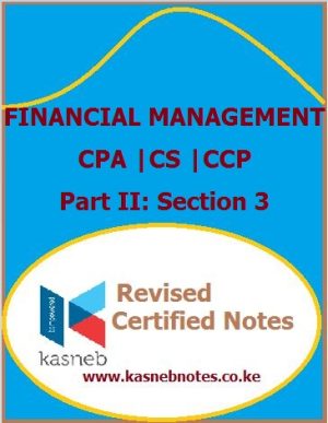 Kasneb Financial Management notes