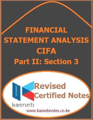 Kasneb Financial Statement Analysis notes