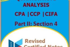 Kasneb Quantitative Analysis notes