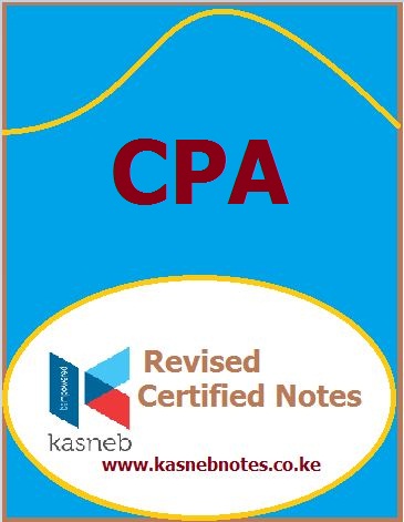 KASNEB CPA PDF NOTES