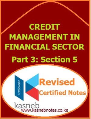 Credit Management In Financial Sector