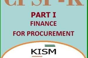 Finance for Procurement notes