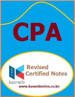 -CPA notes (Previous Syllabus)