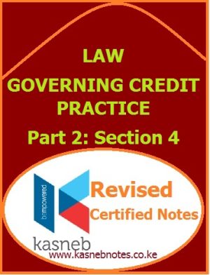 Law Governing Credit Practice