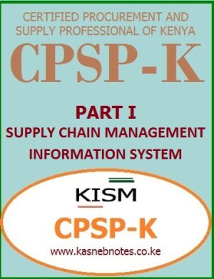 Supply Chain Management Information System notes