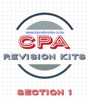 CPA Section 1 revision kits questions and answers