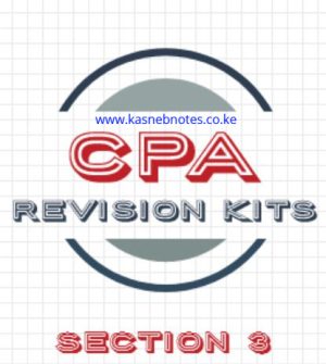CPA Section 3 revision kits questions and answers