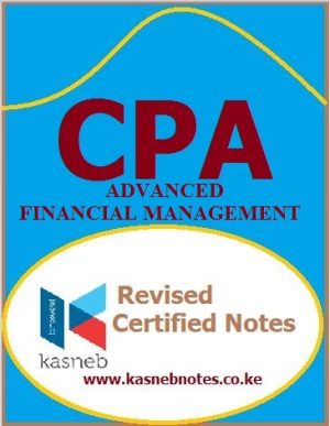 advanced financial management cpa advanced level