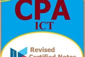 Information Communication Technology CPA Foundation Level notes