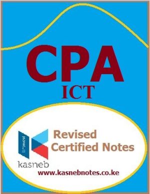Information Communication Technology CPA Foundation Level notes