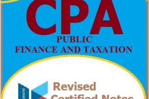 Public Finance and Taxation notes CPA Intermediate Level notes
