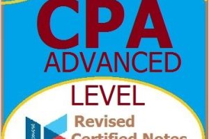 .All CPA Advanced Level Compulsory level unit notes (4 Subjects)