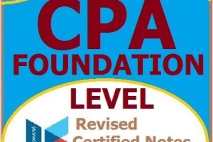 All cpa foundation level notes