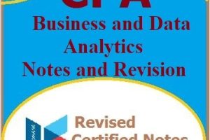 Business and Data Analytics notes and Revision
