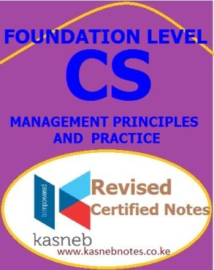 Management Principles and Practice pdf Study notes