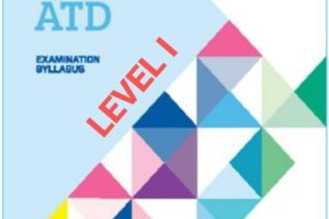 ATD 1 New syllabus REVISION KIT