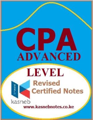 - CPA notes Advanced Level