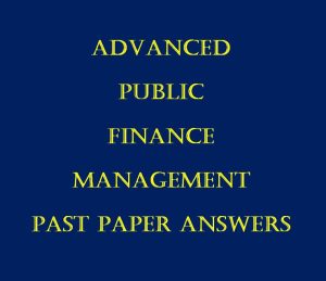 APFM Revision kit Past Papers and answers