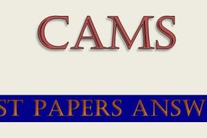 CAMS Past Papers with Answers