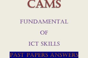 - Collection of Fundamental ICT Skills Past Papers with Answers Past Papers with Answers CAMS Level I