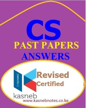 CS Past Papers Answers