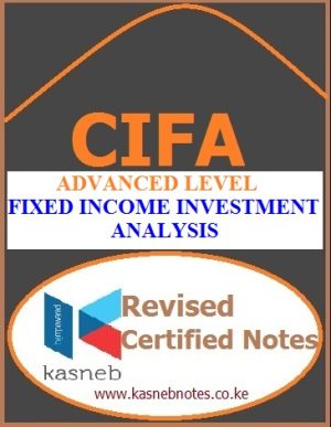 CIFA Fixed Income Investment Analysis