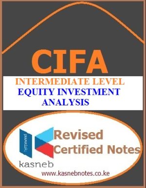 Equity Investment Analysis notes kasneb