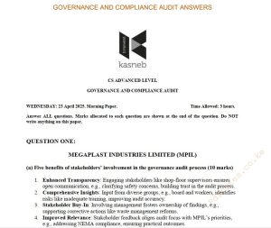 GCA April 2025 Answers