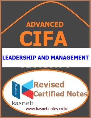LEADERSHIP AND MANAGEMENT