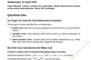 MA April 2025 Answers