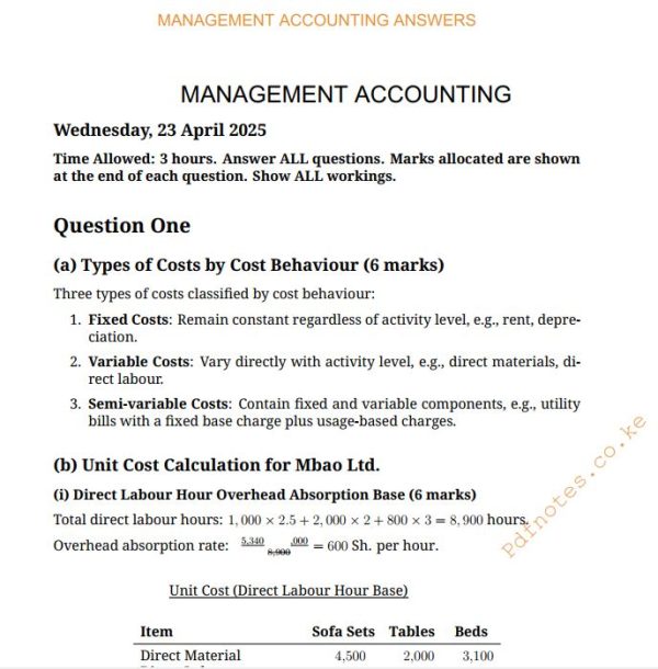 MA April 2025 Answers