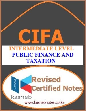 Public Finance and Taxation notes