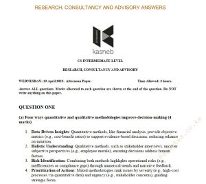 RCA April 2025 Answers