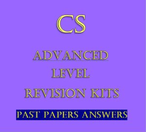CS Advanced Level Answers Collection