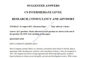 RCA August 2025 Answers