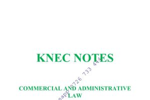 Commercial-and-Administrative-Law-notes