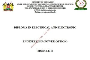 Digital Electronics notes KNEC Diploma