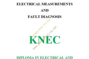 Electrical Measurements and Fault Diagnosis KNEC Diploma Pdf notes