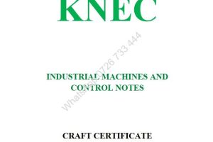 Industrial Machines and Control (IMC) Pdf Notes KNEC