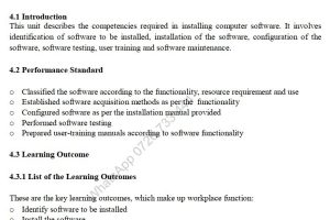 Install computer software Pdf notes