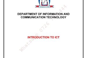 Introduction-to-ICT-KNEC-notes