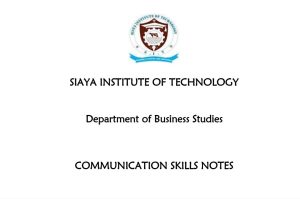 KNEC-Communication-Skills