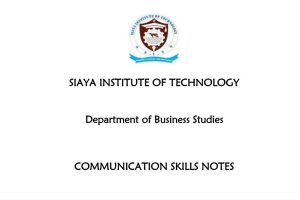 KNEC-Communication-Skills