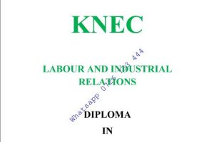 Labour-and-Industrial-Relations-notes-KNEC