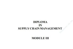 Operations Management Pdf notes KNEC