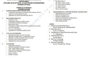 Power Electronics KNEC Pdf notes
