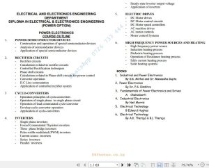 Power Electronics KNEC Pdf notes